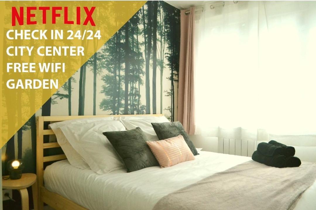 Les Grumes, Centre Ville, Jardin,Self Check-In, Freewifi, Netflix 贡比涅 外观 照片